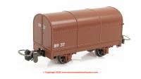 990204 Rapido Gunpowder Van -  Plain Rusty Brown No.37